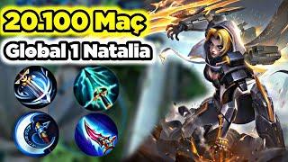 20100 Maç Dünya'nın En İyi Natalia Oyuncusu Global 1 Natalia Analiz-Öğretici Mobile Legends