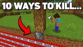 10  Ways to Kill your Friends in Minecraft!