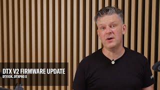 Yamaha | DTX-PROX V2 Firmware Update Overview (DTX10 Series)