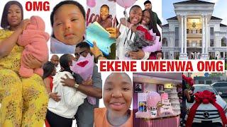 Omg Ekene Umenwa Biggest Surprise By Her Husband As She Return From America #ekeneumenwababy #trend