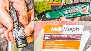 Mouldable plastic review VS Sugru VS hot glue (Multimorph | Polymorph | Thermomorph | Instamorph)