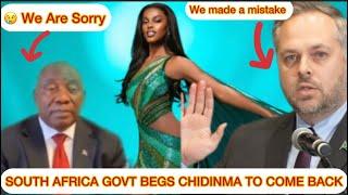 SOUTH AFRICA GOVT & SA HOME AFFAIRS, CALLS CHIDINMA BACK, SAYING SHE’s SOUTH AFRICAN NOT NIGERIAN