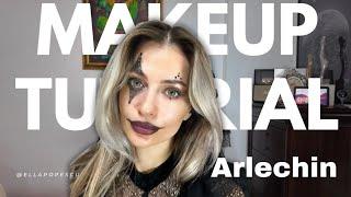 Makeup tutorial 🃏 arlechin