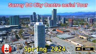 Surrey BC Canada City Centre Tour Spring 2024