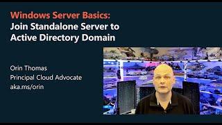 Join Standalone Windows Server 2025 computer to Active Directory Domain