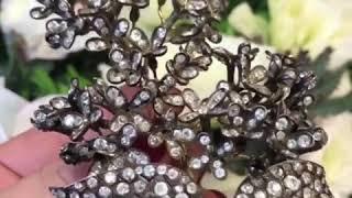 Tajan - Diamond Lilac Brooch by Boucheron French Auction House