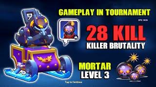 28 KILL in Tournament (Mortar LVL 3) Tanks A Lot