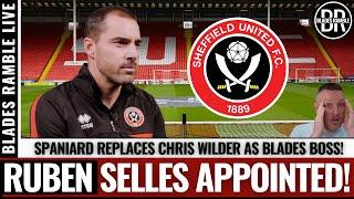 ️ RUBEN SELLES APPOINTED!! | SHEFFIELD UNITED MAKE SHOCK MOVE TO REPLACE WILDER ️