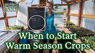 MAXIMIZE Harvests with These Tips About WHAT, WHEN & HOW to Plant Summer Crops