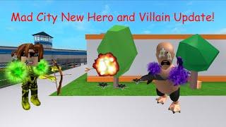 New Hero and Villain Update Mad City (With Bubbers)