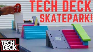 I built a GIANT Tech Deck skatepark (sesh)