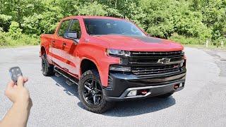 2022 Chevrolet Silverado 1500 LT Trail Boss Z71: Start Up, Walkaround, POV, Test Drive and Review