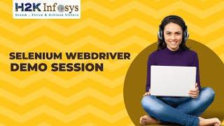 Selenium Webdriver Demo Session | Selenium With Java | Java Course online | H2kinfosys | Free demo