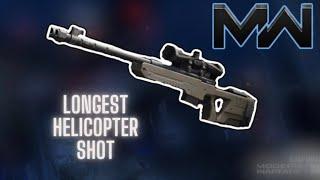 The longest helicopter snipe you will ever see..