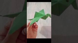 How to make an origami flapping Bird ️#how to make bird with paper #paper Bird ️#paper crafts.