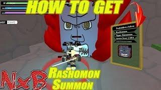 NRPG How To Get Triple Rashomon Summoning Jutsu , Custom Clothes , Accessories