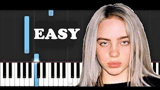 Billie Eilish - I Love You (EASY Piano Tutorial)