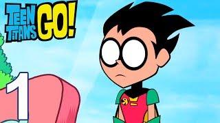 TEENY TITANS Walkthrough Gameplay Part 1 - Robin + Cyborg (iOS Android)