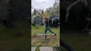 relaxing greatsword practice#hema #sword #positiveemotions #martialarts #workout