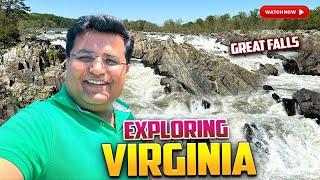 Exploring Virginia again | Great falls and Leesburg 