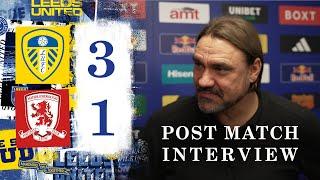 “I’m really proud” | Daniel Farke | Leeds United 3-1 Middlesbrough