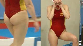 female waterpolo player rep. Spain #8