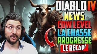 DIABLO 4 : La chasse au « COW LEVEL » progresse !