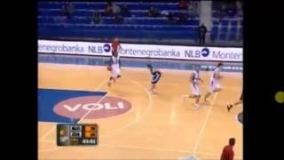 Pavlin Ivanov first playing minutes for Buducnost Voli