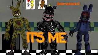 FNAF Song: It's Me || в рисуем мультфильмы 2 || моя анимация.