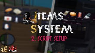 [ MTA SA] ITEMS SYSTEM: INVENTORY. EP2: SCRIPT SETUP 