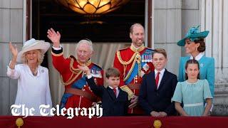 In full: King Charles and Royals attend Trooping the Colour 2025