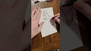 Love this drawing request! Copies of these drawings are available in Trent’s Store. #autism #artist