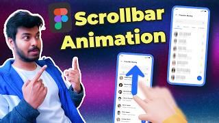 Create Interactive Scrollbar Animation in Figma in Just 5 Minutes!