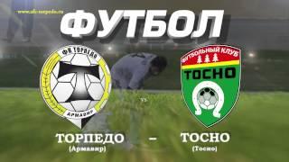 Анонс: "Торпедо"  - "Тосно" 03.08.2015 в 18:00