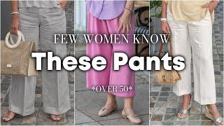 20 GENIUS Pants to Look EXPENSIVE, ELEGANT & RICH Over 50