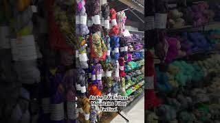 Endless amounts of yarn and the Pa endless Mountains Fiber Festival #crochet #knittingaddict