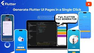 Generating Flutter UI Pages with VS Code Extension!