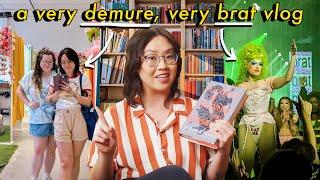 A very demure, very brat summer in NYC + Philly ️ Bookstore dates, drag shows, & filming on set