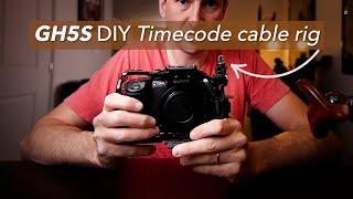 NEW! GH5S Timecode cable DIY RIG