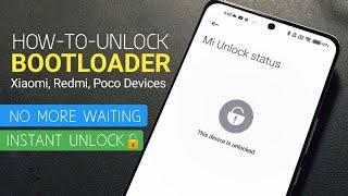 OFFICIALLY - Unlock Xiaomi Bootloader (ALL-IN-ONE METHOD)