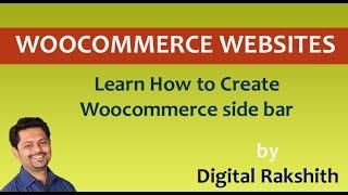 WordPress Woocommerce Sidebar Tutorial - How to Use Woocommerce Sidebar Wedges