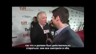 Интервью перед показом A Little Chaos на TIFF