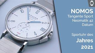 Uhr des Jahres 2021 | Nomos Tangente Sport neomatik 42 Datum |  ARMBANDUHREN – Das Magazin