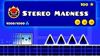 Усложняю Stereo Madness до экстрим демона | Geometry Dash