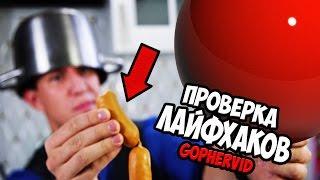 Проверка Лайфхаков GopherVid | Воздушный шарик своими руками дома | Макс Брандт