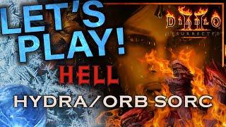 Let's Play Diablo 2 - Hydra/Frozen Orb Sorceress | Part Hell