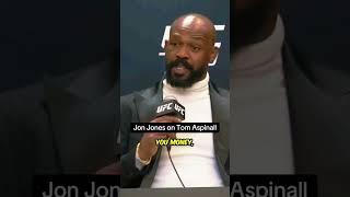 Jon Jones spoke about Tom Aspinall in the #UFC309 press conference