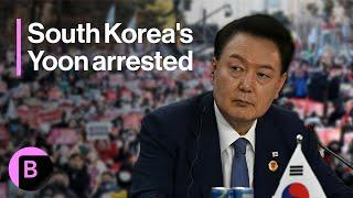 South Korean President Yoon Arrested Over Martial Law Fiasco