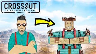 ЭТО ЖЕ БОЕВОЙ ДЖО СПИН! УГАРНАЯ БИТВА АВТОСБОРОК В КРОССАУТ (CROSSOUT)