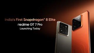 The First 8 Elite Flagship is Ready to Rule - #realmeGT7Pro